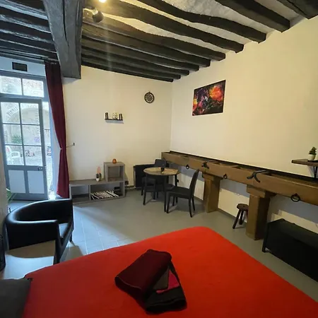 Ferienwohnung Le Mustang Internet Fibre Netflix Joigny Exterior foto