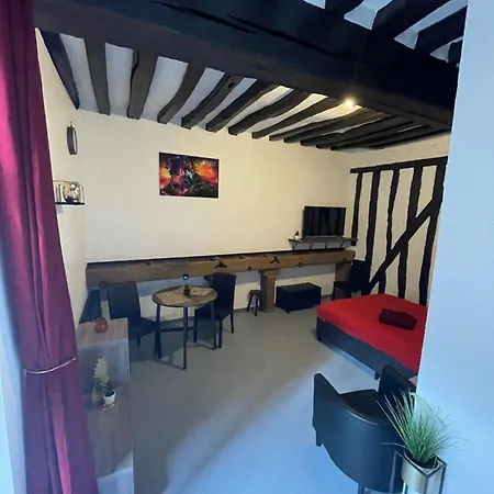 Ferienwohnung Le Mustang Internet Fibre Netflix Joigny Exterior foto